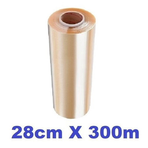 BOBINA FILME PLÁSTICO PVC 28X300M MICRA 10 EMBALAR ALIMENTO