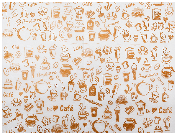 Papel p/ frios ecológico c/ barreira de gordura 30x38 1000fl