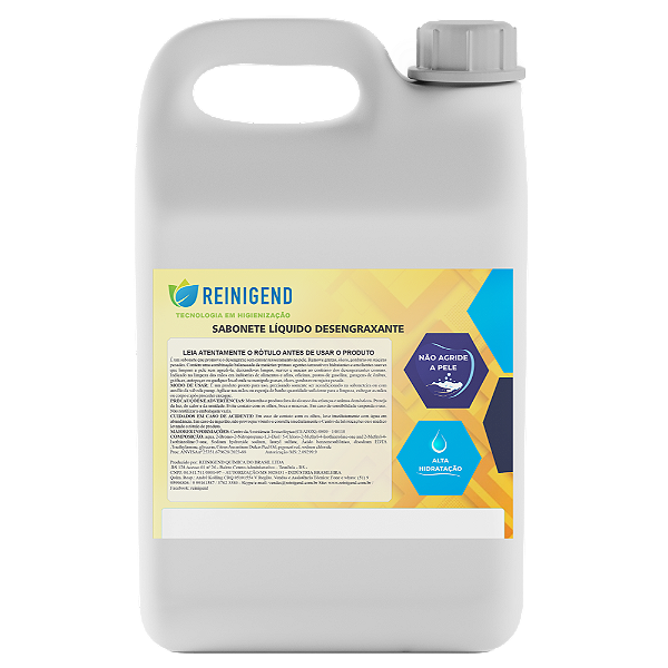 Sabonete Líquido Desengraxante