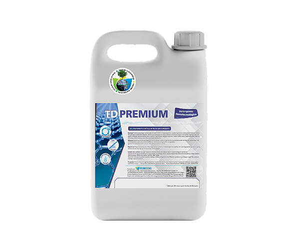 TD Premium – Detergente Biodegradável Superconcentrado