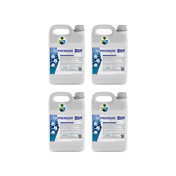 TD Premium – Detergente Biodegradável Superconcentrado - Combo 4un