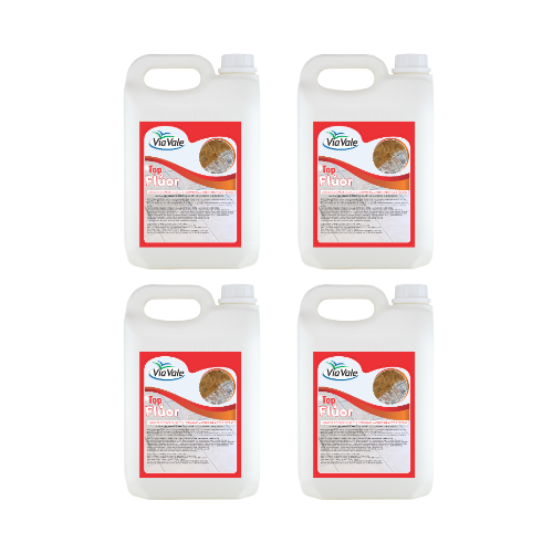 Top Flúor - Limpa Pisos - Combo 4un