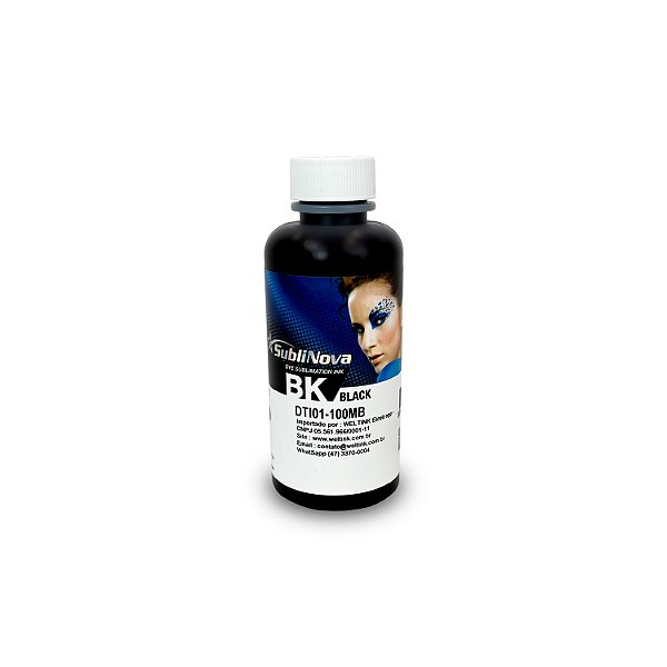 TINTA SUBLINOVA - EPSON - BLACK - 1OOML