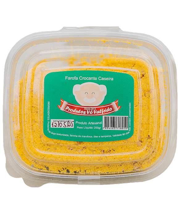 Farofa Amarela Tradicional - 200g