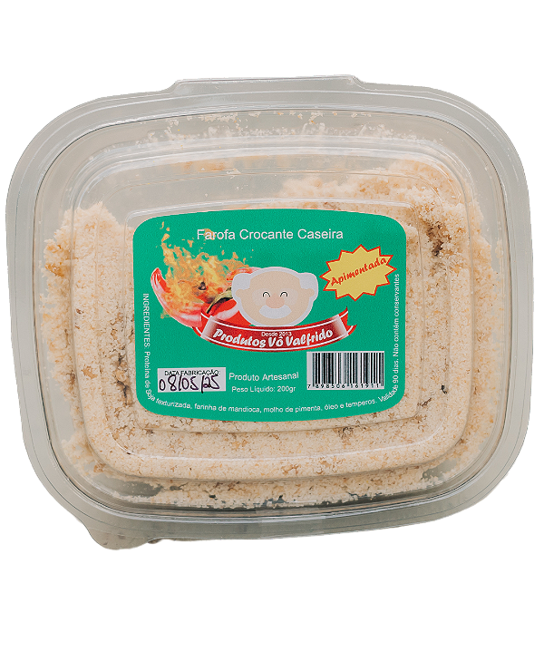 Farofa Branca Apimentada - 200g