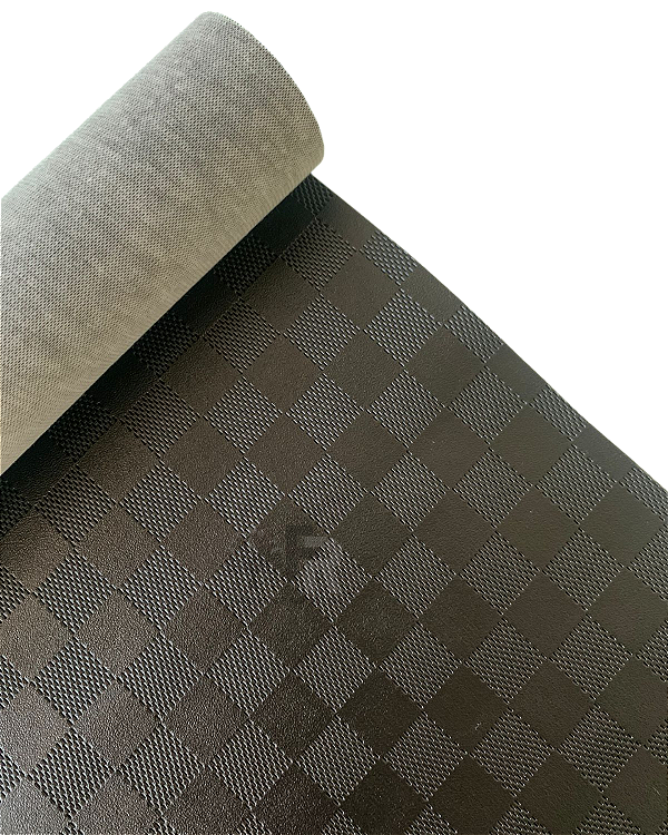 SINTETICO XADREZ MALHA 0.80MM - PRETO