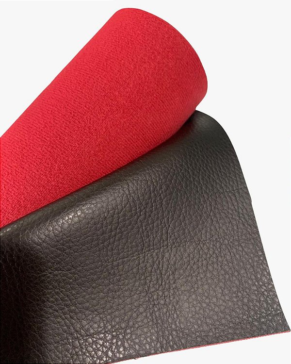 SOFT COLOR 1 .5 - PRETO - FUNDO VERMELHO