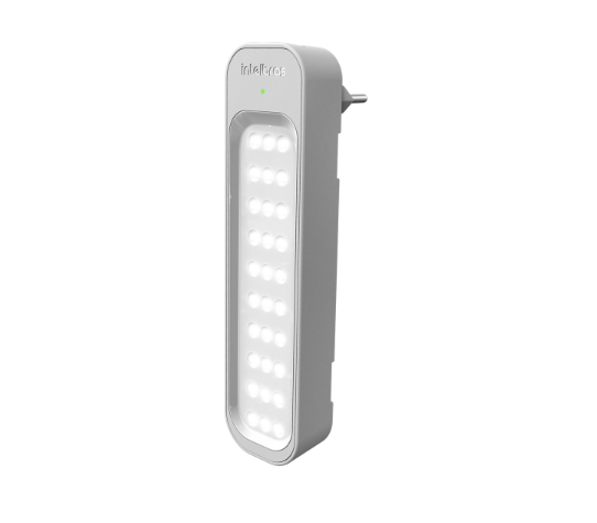 Luminaria De Emergência Intelbras Luz 30 Leds Bivolt C/ Tomada