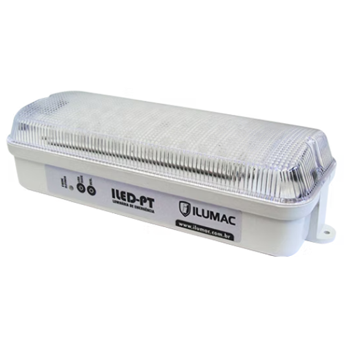 Luminária Autônoma P/ Uso Externo Iled40pt Ilumac 485 Lumens Branco