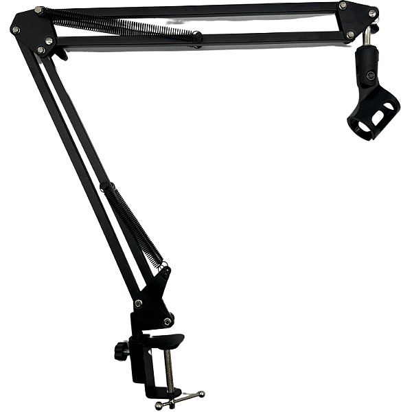 Suporte de Mesa para Microfone com Braço Articulado