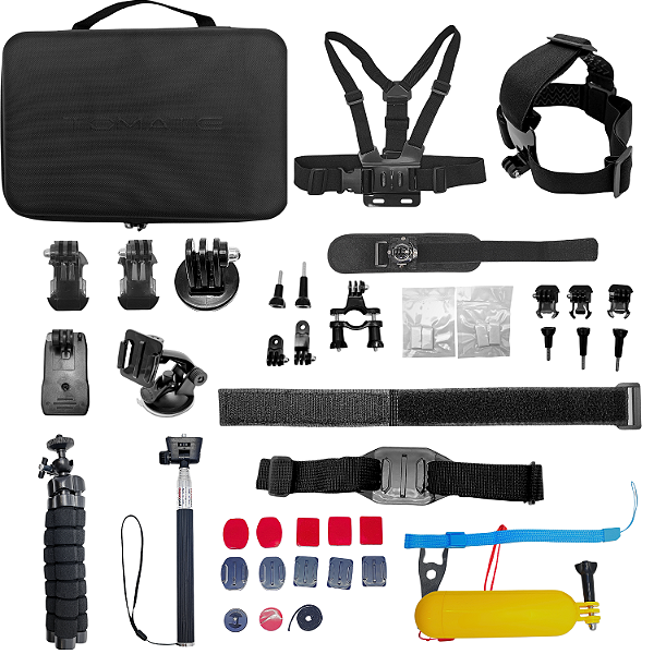 Kit Acessórios para Câmera GoPro 53 em 1