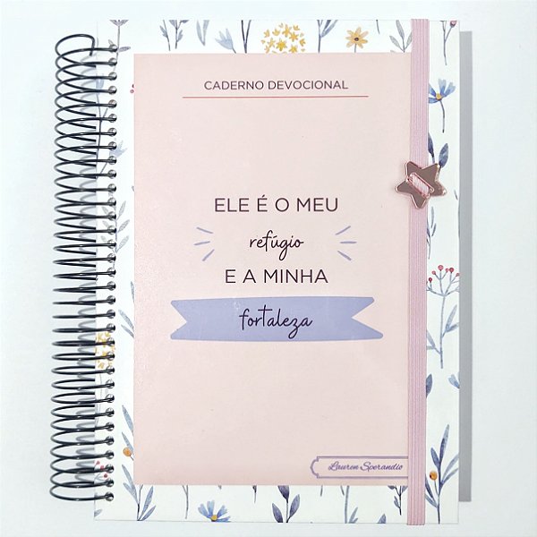 Caderno Devocional - Flower