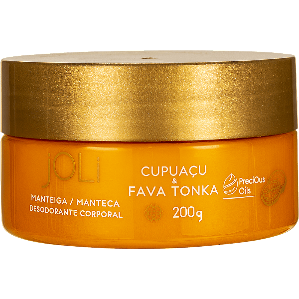Manteiga Corporal Joli Cupuaçu e Fava Tonka 200ml - Cod/Ref: 033002