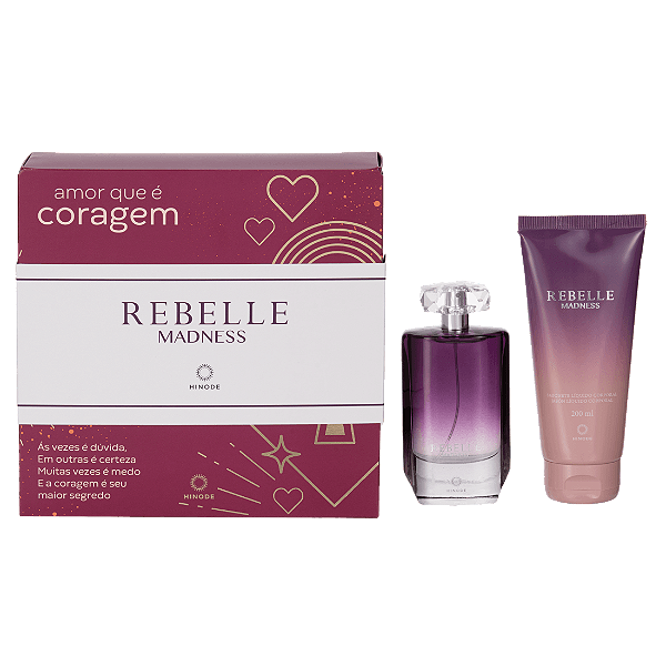 Kit Rebelle Madness Presente Dia das Mães