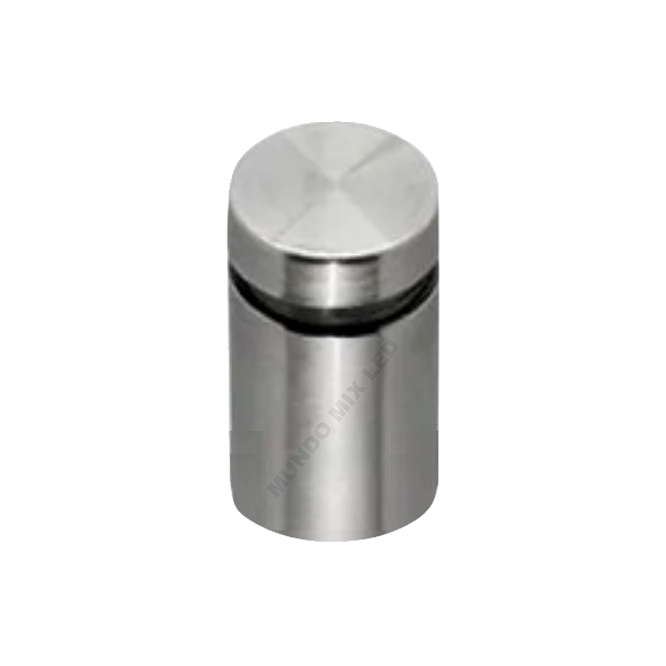 Prolongador Slim 25X10MM Aço Inox Escovado Fixador Alongador de Letreiros Desenhos Em Acrílicos Vidros Madeira Ø25*10mm