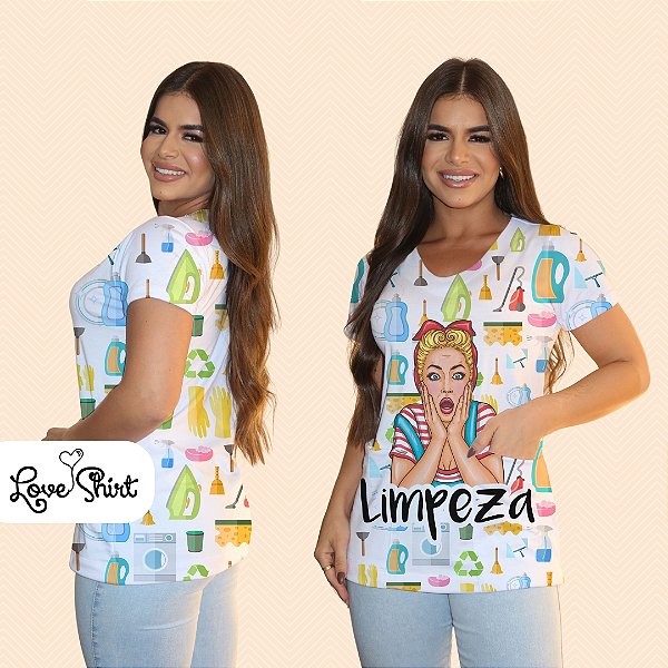 BATA COM BOLSO/SCRUB PROFISSÃO LIMPEZA VARIADA 4