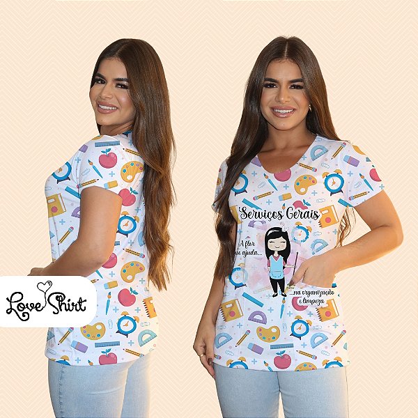BATA COM BOLSO/SCRUB PROFISSÃO SERVIÇOS GERAIS BONECA FUNDO ESCOLAR