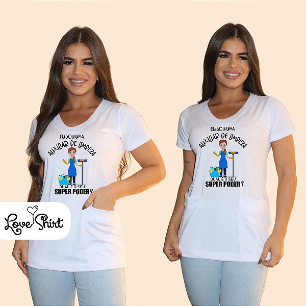 BATA COM BOLSO/SCRUB PROFISSÃO SERVIÇOS GERAIS CENTRAL VARIADA