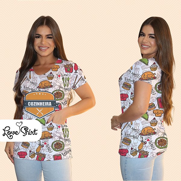 BATA COM BOLSO/SCRUB PROFISSÃO COZINHEIRA VARIADA 7