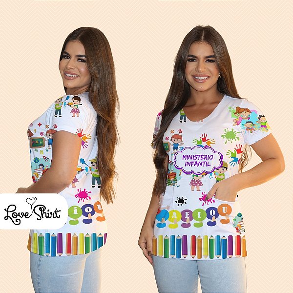 BATA COM BOLSO/SCRUB PROFISSÃO MINISTERIO INFANTIL CENTOPEIA BARRA LAPIS