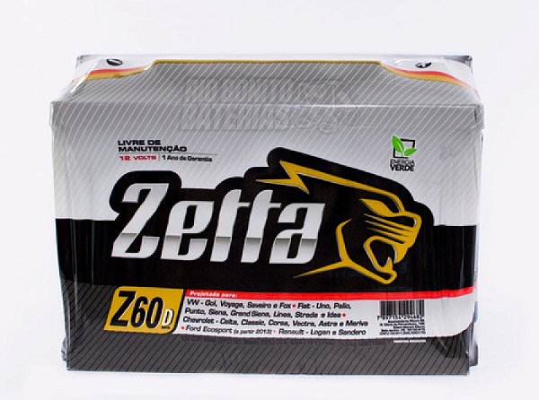 BATERIA ZETTA 60D MGE3 SLI