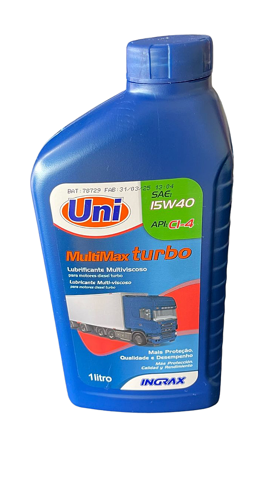 Oleo 15W40 CI-4 Multimax Turbo  1L -  UNI
