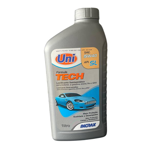OLEO PREMIUM 15W40 FLEX FORMULA TECH SL UNI - 1L
