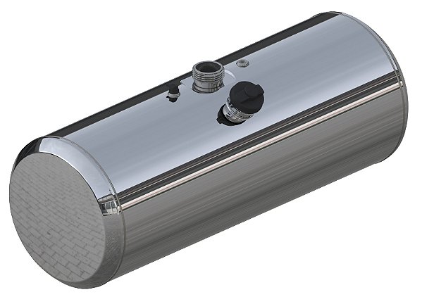 TANQUE COMBUSTIVEL INOX UNIVERSAL 3/4 BÓIA ENCAIXE 155L