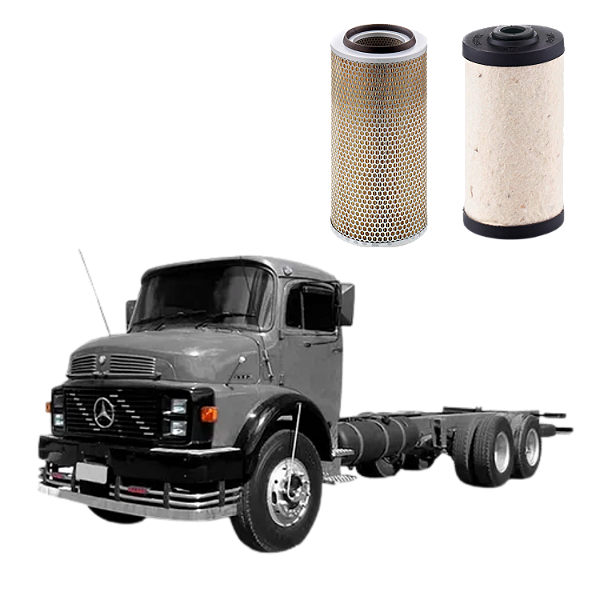 KIT TROCA DE FILTRO REVISÃO GERAL COM TODOS OS FILTROS PARA CAMINHÃO MB 1113