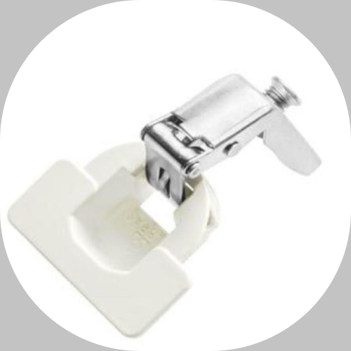 Kit Dobradiças Para Armário de Aço Itatiaia/Colormaq Plástica Canto 26mm