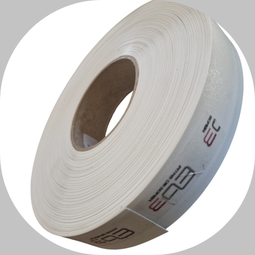 Fita de Borda PVC Branco Tx 35mmx50mts Eb3