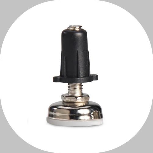 Sapata Pé Nivelador Para Moveis 21mm c/Bucha Kits