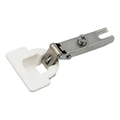 Dobradiça Plástica Reta 26mm – P/ Porta de Armário de Aço Itatiaia / Colormaq