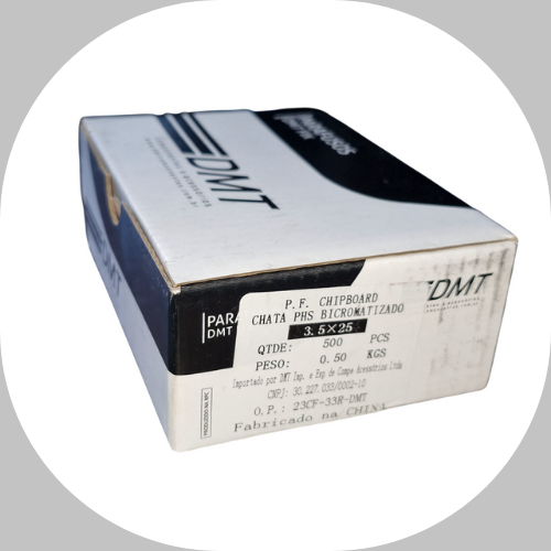 Parafuso Phillips DMT 3.5x25 Caixa c/ 500 unidades
