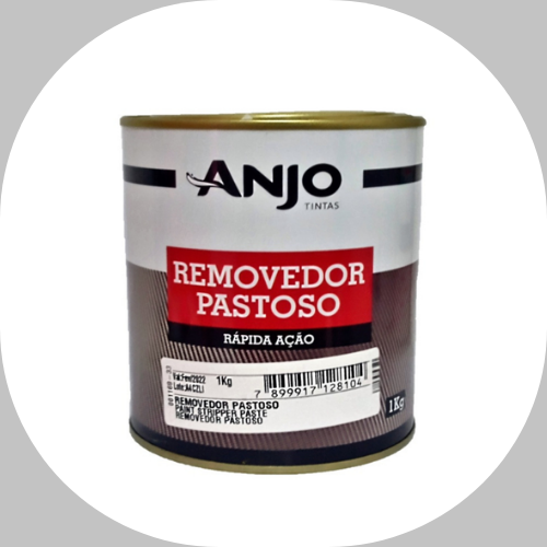 Removedor de Tinta Pastoso 1kg - Anjo