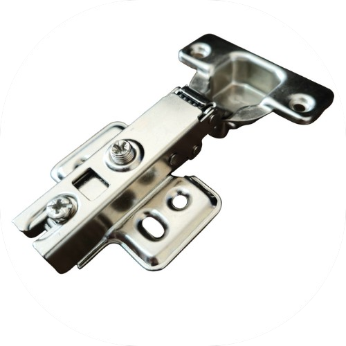 Dobradiça Reta Slow 35mm Slide-On – Com Amortecedor P/ Portas