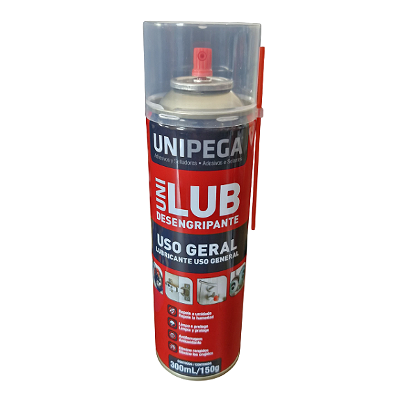 Desengraxante Anti-Lub 300ml Unipega – Limpeza Pesada Aerossol