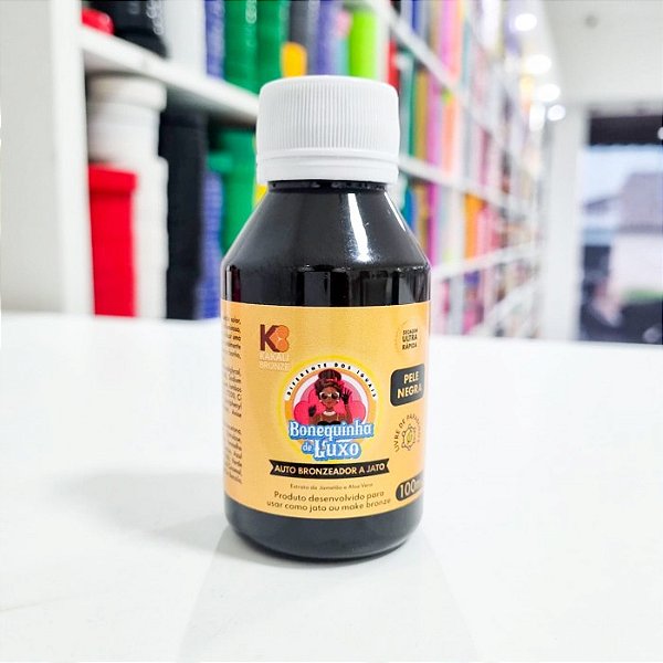 Kakau Bronze Autobronzeador Bonequinha de Luxo Pele Negra 100ml