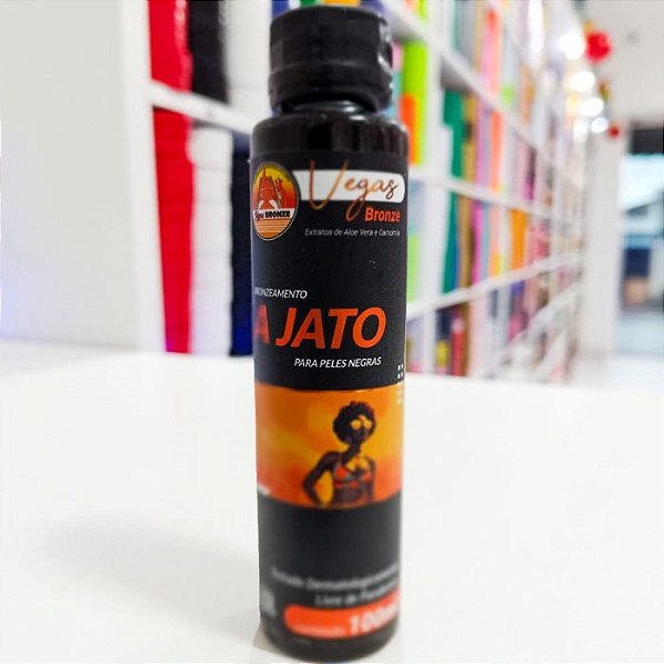 Vegas Bronze Autobronzeador A Jato Pele Negra 100ml e 1L