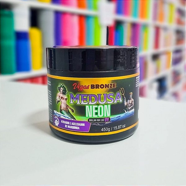 Vegas Bronze Ativador Medusa Neon 450g