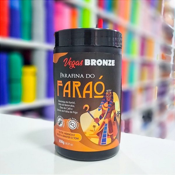 Vegas Bronze Parafina Faraó 830g