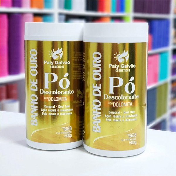 Paty Galvão Pó Descolorante Banho de Ouro 500g
