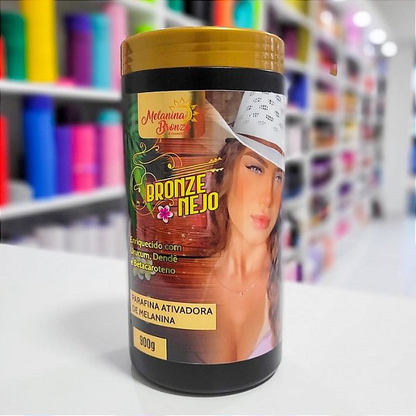 Melanina Bronze Parafina Bronze Nejo 900G