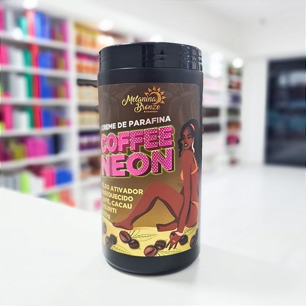 Melanina Bronze Parafina Coffee Neon 900g