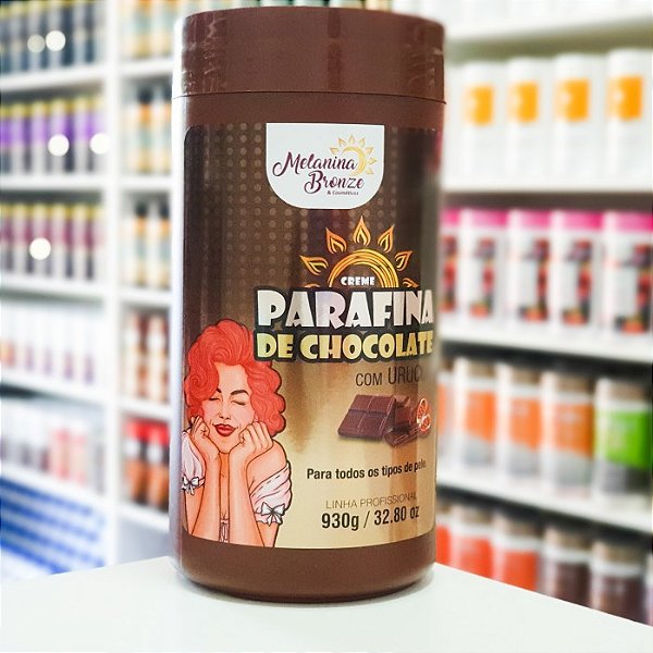 Melanina Bronze Parafina Chocolate com Urucum 930g