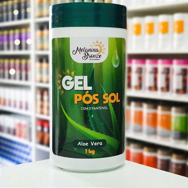 Melanina Bronze Gel Pós Sol 1kg
