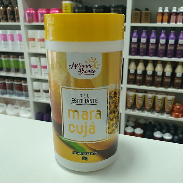 Melanina Bronze Esfoliante Gel Maracujá 1kg