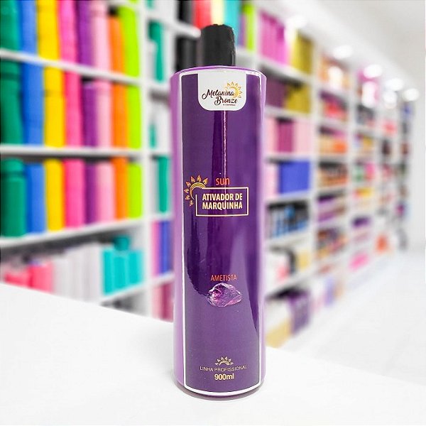 Melanina Bronze Ativador Ametista 900ml