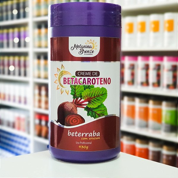 Melanina Bronze Creme Betacaroteno 930g
