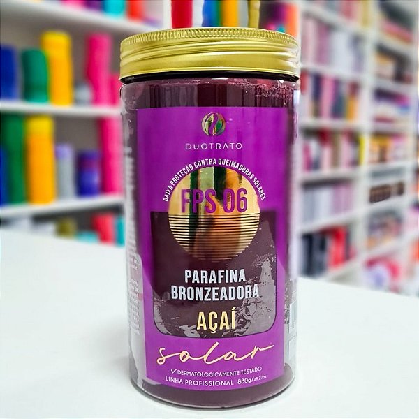 Duotrato Parafina Açaí 830g